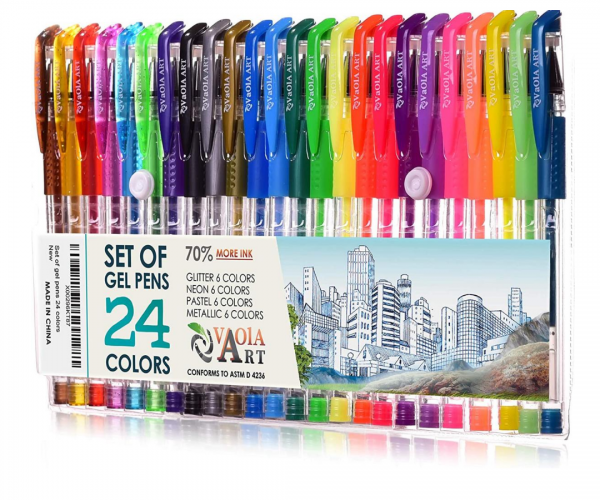 Color Gel Pens for Kids