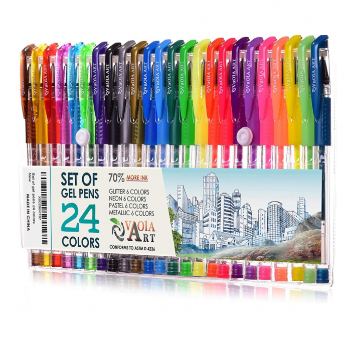 Color Gel Pens for Kids