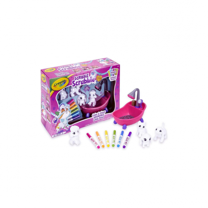 Crayola Scribble Scrubbie Animal Toy Set