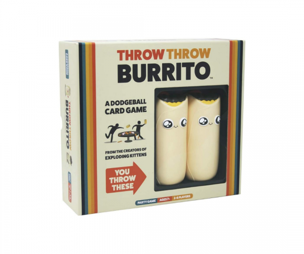 Throw Throw Burrito by Exploding Kittens - A Dodgeball Card Game 