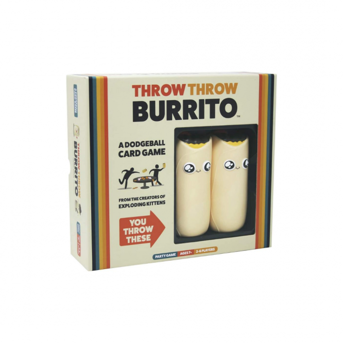 Throw Throw Burrito by Exploding Kittens - A Dodgeball Card Game 