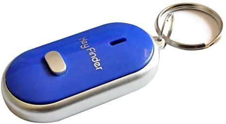 Key Finder, Whistle Key Finder, Locator Key Ring with LED Light