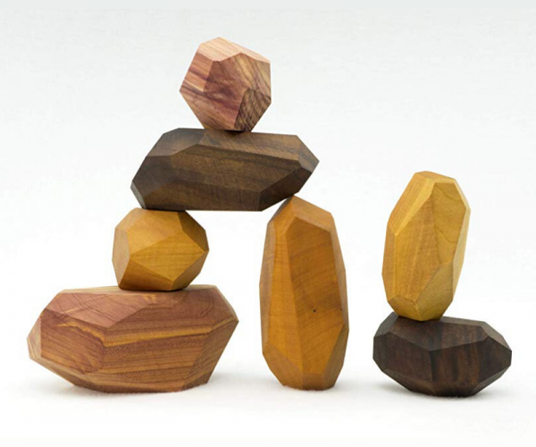 wood balancing blocks