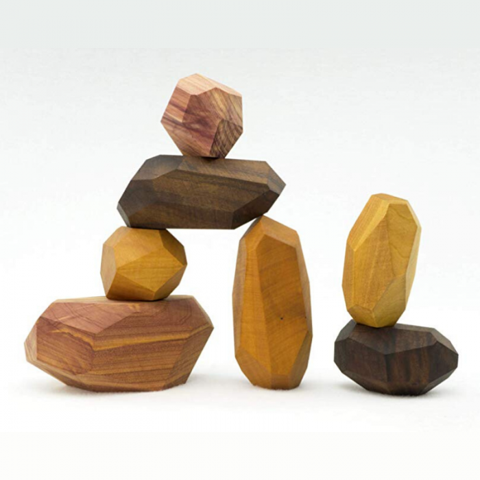 wood balancing blocks