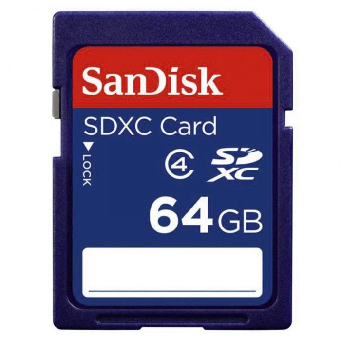 SanDisk 64GB Class 4 SDXC Flash Memory Card