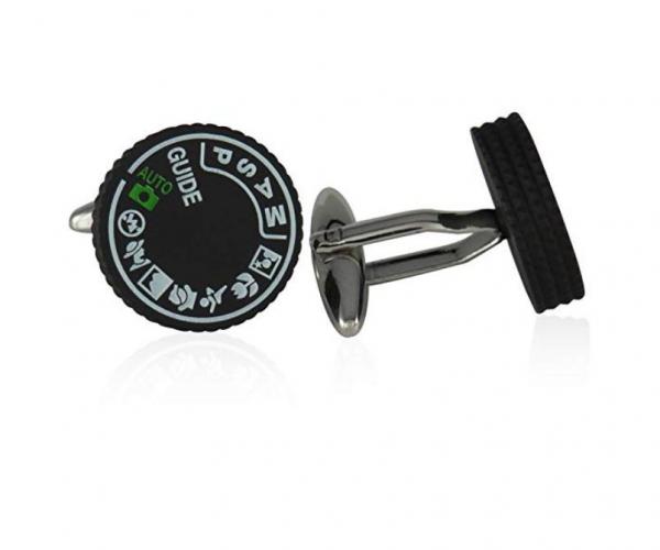 Camera Dial Cufflinks for Photographer