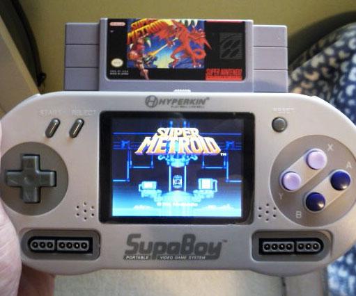 Portable Super Nintendo Player