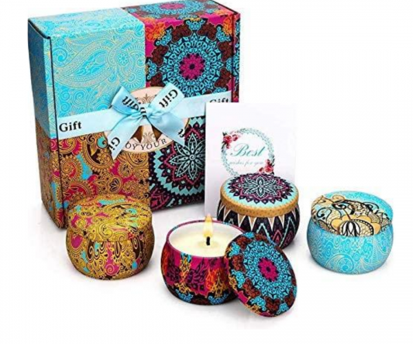 Yinuo Mirror Scented Candles Gift Set