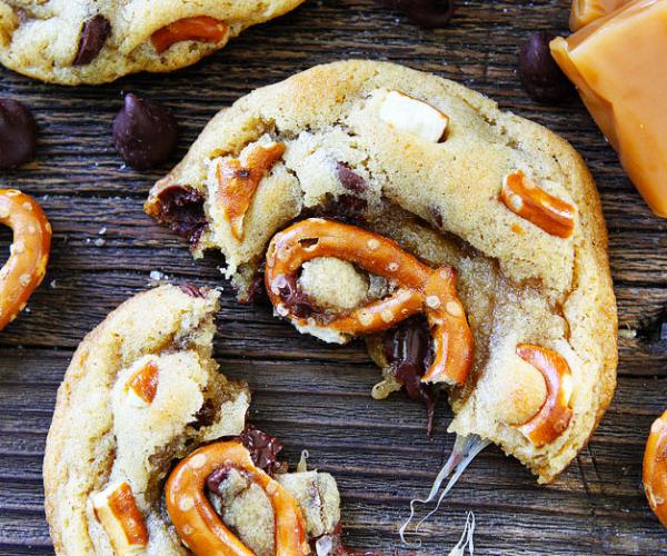 Pretzel Chocolate Chip Cookie