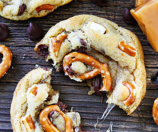 Pretzel Chocolate Chip Cookie