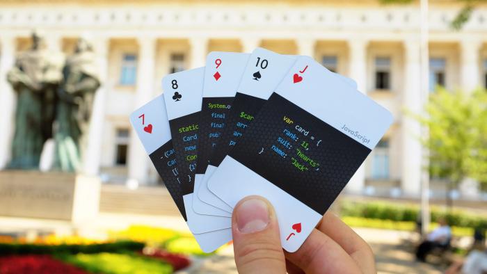 Programming Language Playing Cards