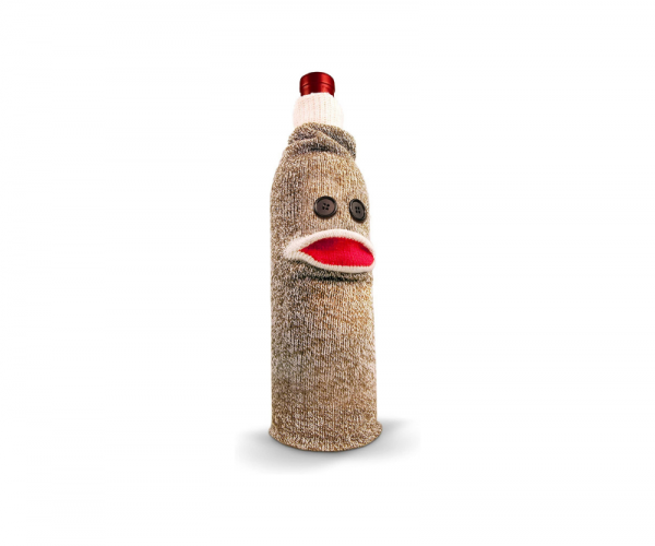 Fred WINE MONKEY Sock Bottle Caddy